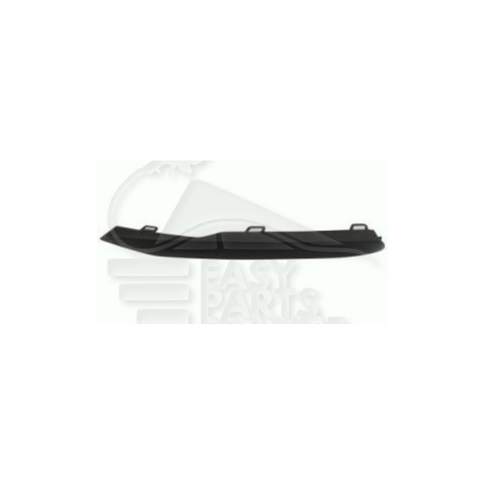MOULURE DE GRILLE DE CALANDRE GAUCHE NOIRE MODÈLE BASIS pour BMW S3 F 30