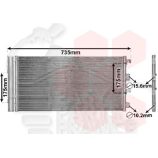 CONDENSEUR 1.5 DCI MOTEUR K9K 894/K9K 884/K9K 898/K9K 896/K9K 898 620 X 325 X 16 pour DACIA DUSTER