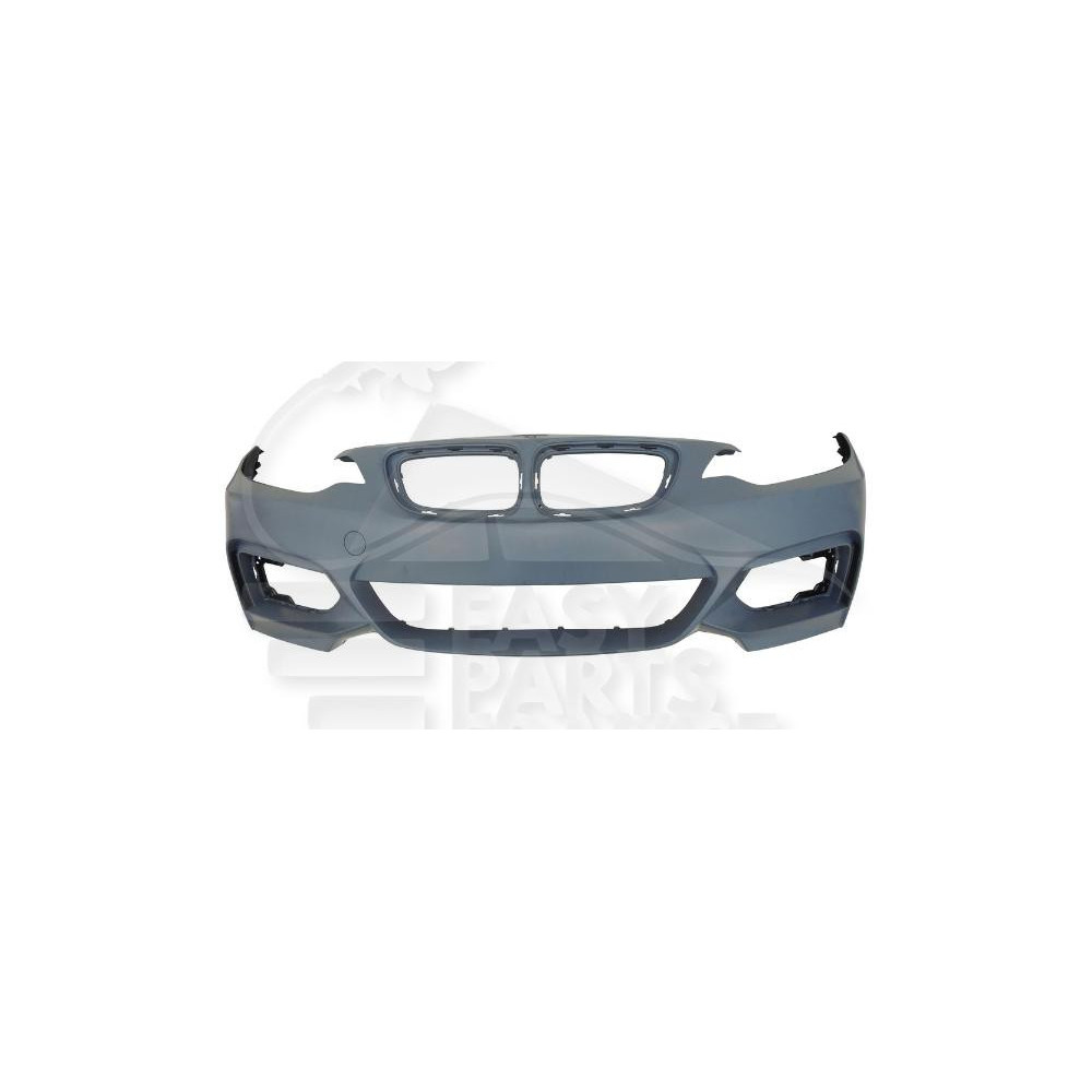 PARE-CHOC AVANT A PEINDRE SANS LAVE PHARE - SANS PACKONTROL - SANS PARK ASSIST MODÈLE M-TEK pour BMW S2