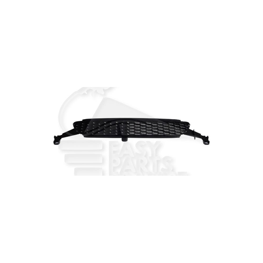 GRILLE CENTRALE DE PARE-CHOC AVANT NOIRE pour TOYOTA AYGO