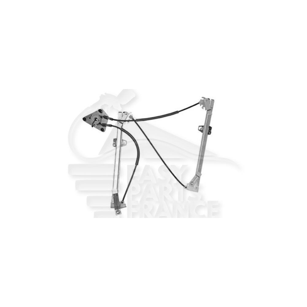 MECANISME DE LEVE VITRE ÉLECTRIQUE AVANT-DROIT MODÈLE 4 PORTES pour AUDI A1