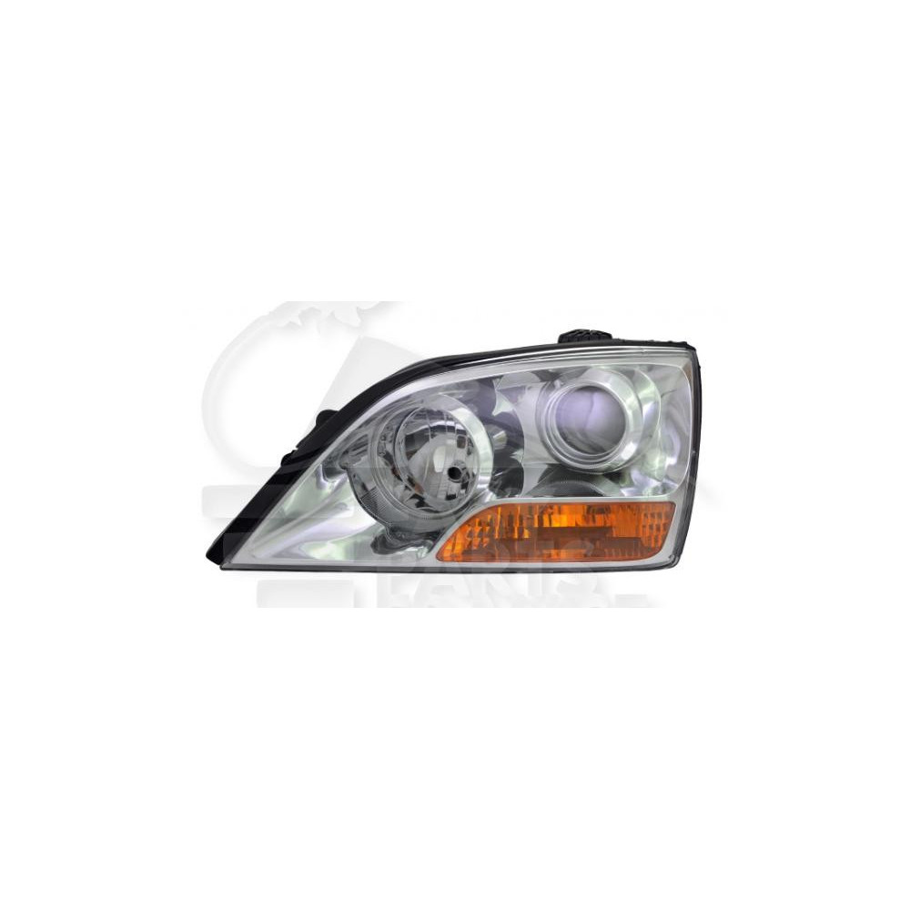 PHARE OPTIQUE GAUCHE H7+H1 ÉLECTRIQUE SANS MOTEUR pour KIA SORENTO