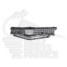 GRILLE DE CALANDRE NOIRE A/MOULURE CHROMEE 