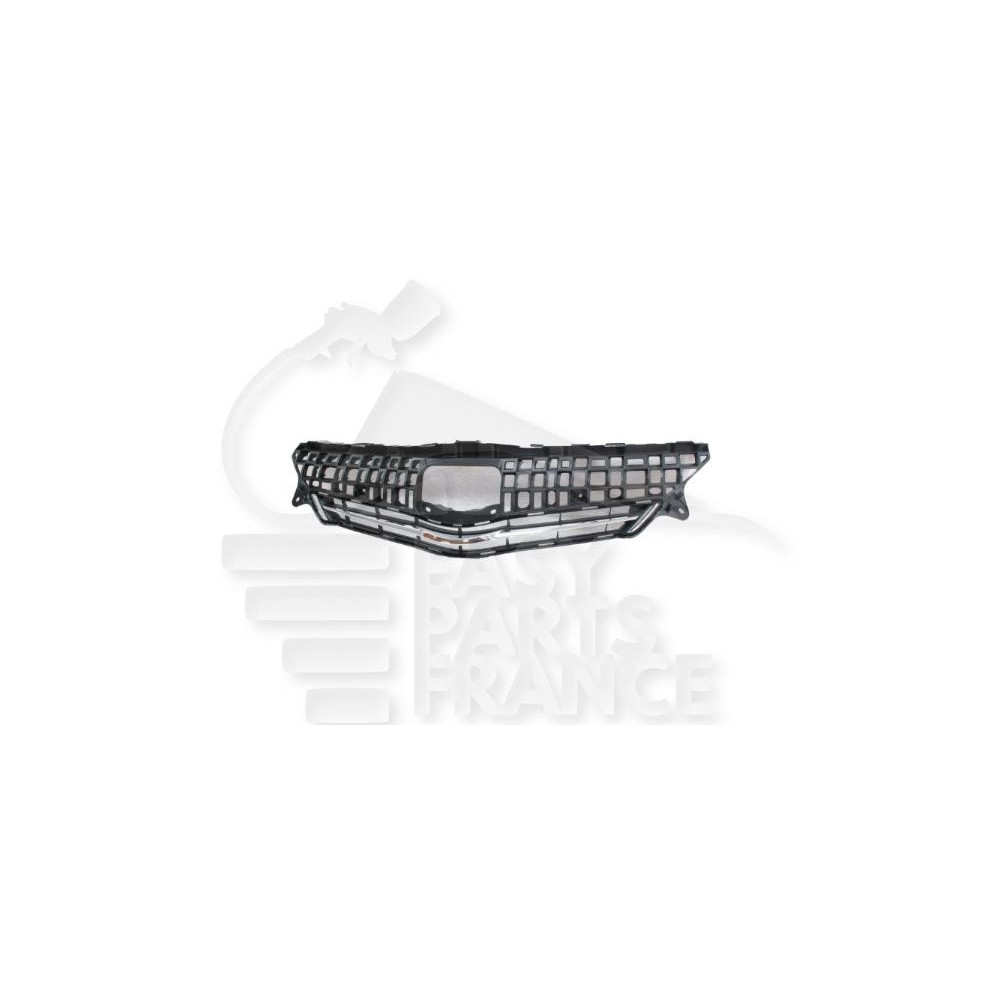 GRILLE DE CALANDRE NOIRE AVEC MOULURE CHROMEE pour TOYOTA PRIUS