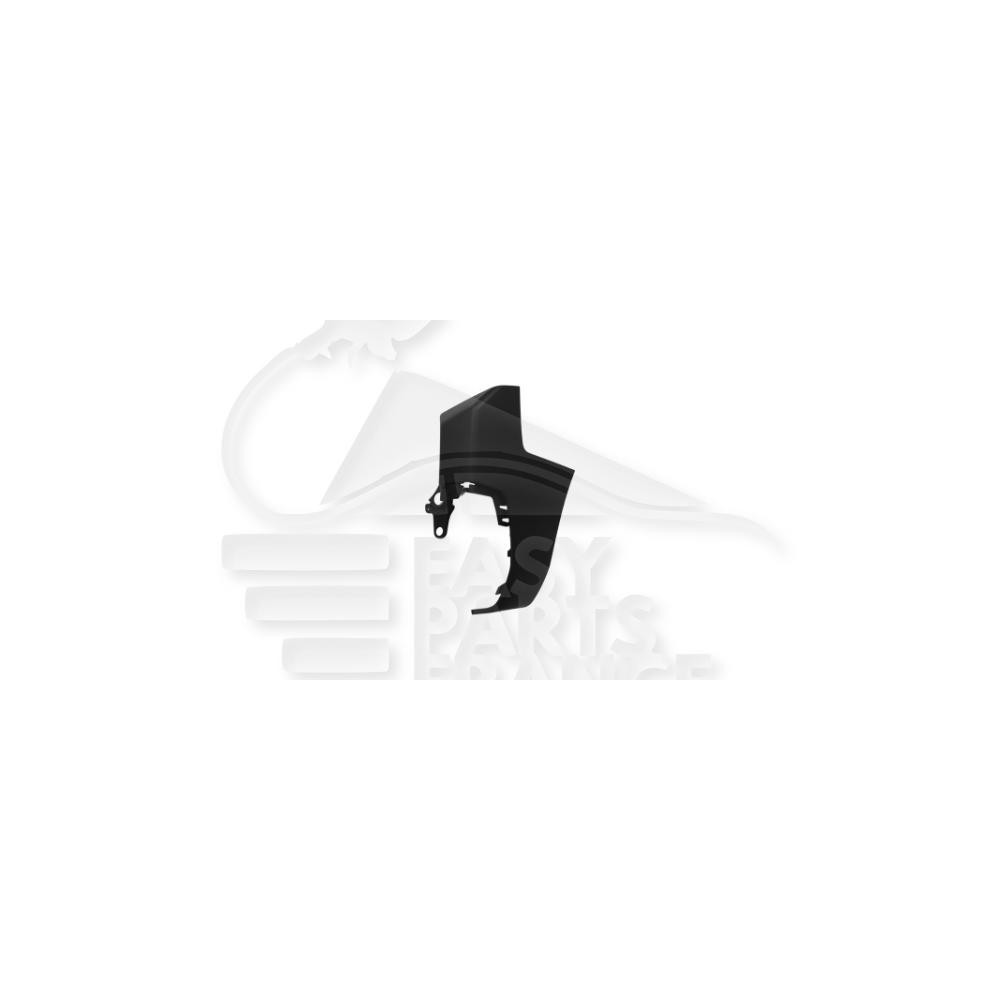 CROSSE DE PARE-CHOC ARRIÈRE-DROIT NOIRE HAYON CHASSIS COURT pour FIAT DOBLO