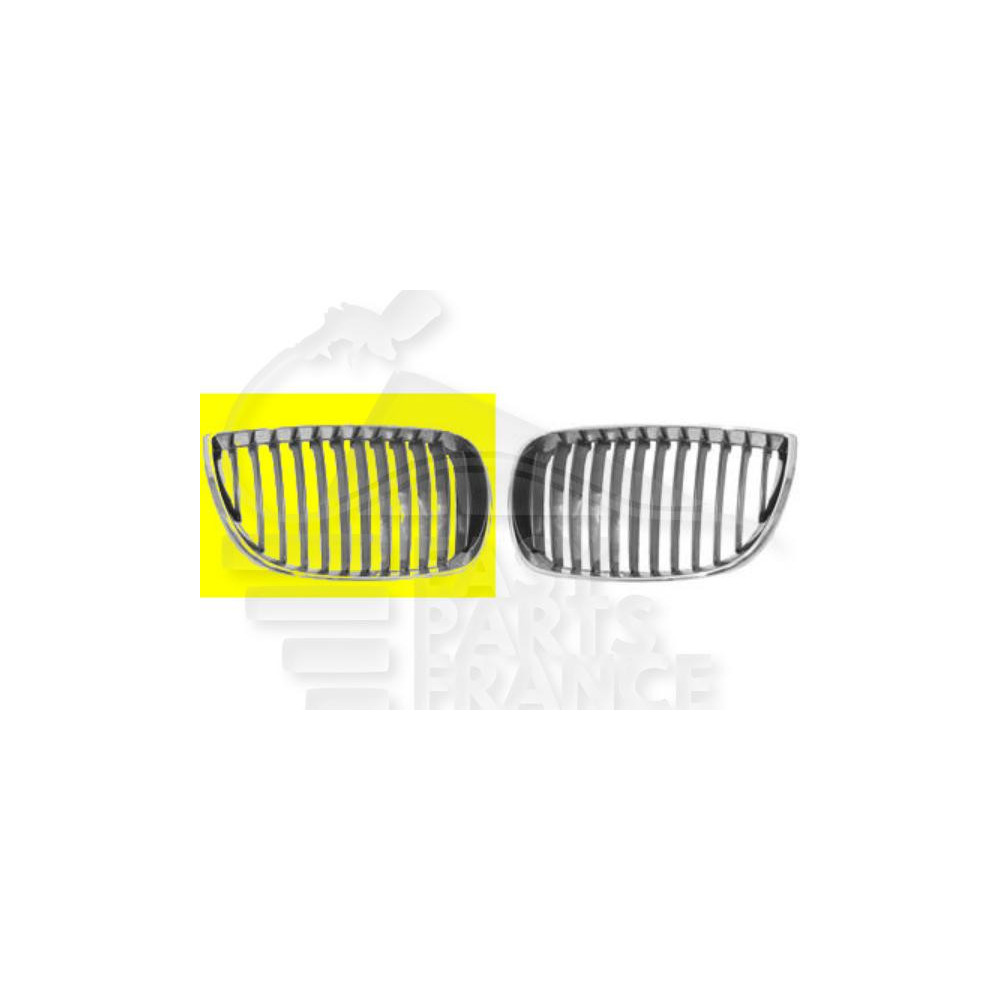 GRILLE DE CALANDRE AVANT-DROIT pour BMW S1 E 87