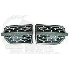 GRILLE AILE AVANT-GAUCHE GRISE pour LAND ROVER DISCOVERY