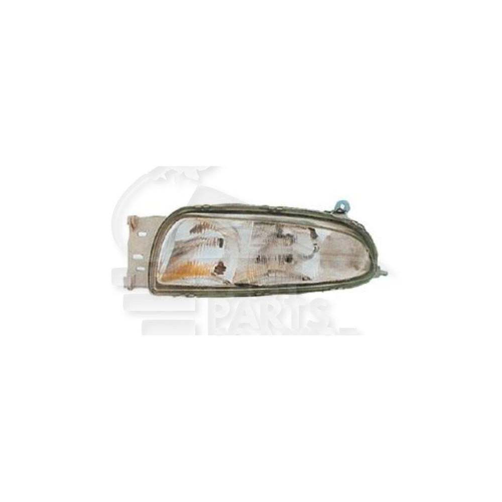 PHARE OPTIQUE DROIT H7+H1 MANUEL OU ÉLECTRIQUE pour FORD FIESTA