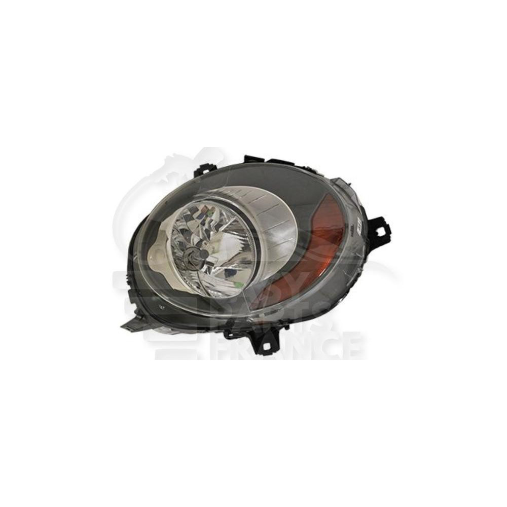 PHARE OPTIQUE GAUCHE H4 ÉLECTRIQUE AVEC MOTEUR FEU OR pour MINI /