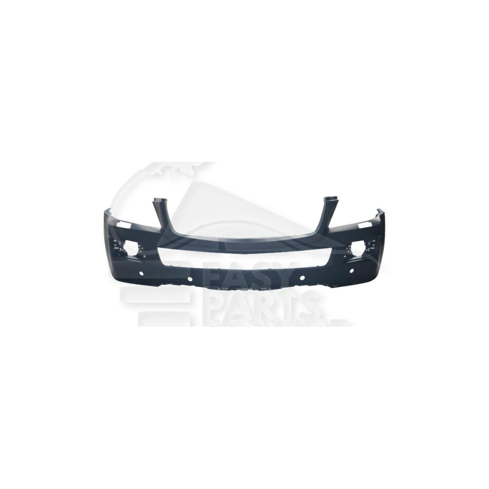 PARE-CHOC AVANT A PEINDRE AVEC LAVE PHARE  et  PACKONTROL pour MERCEDES CLASSE GL - X164