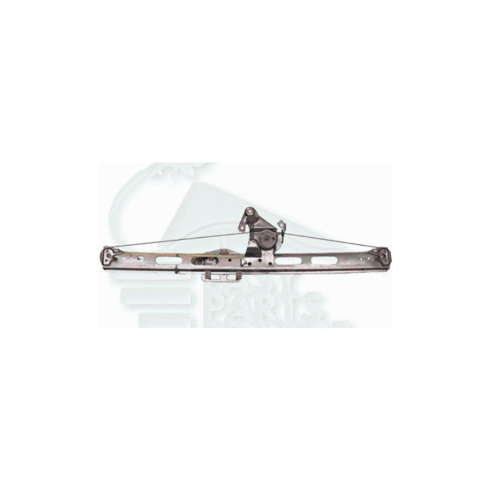 MECANISME DE LEVE VITRE ÉLECTRIQUE AVANT-GAUCHE VERSION COURTE pour MERCEDES CLASSE A - W168