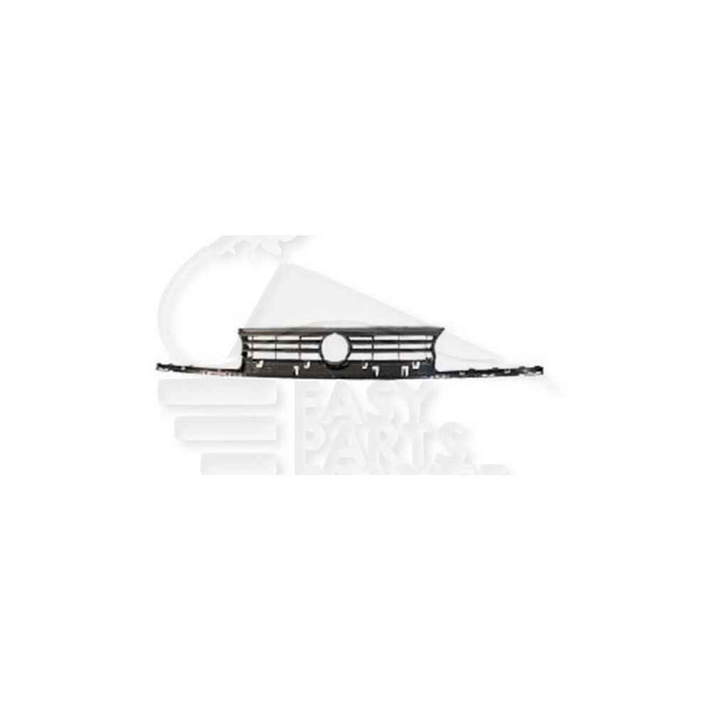 GRILLE DE CALANDRE NOIRE pour VOLKSWAGEN GOLF