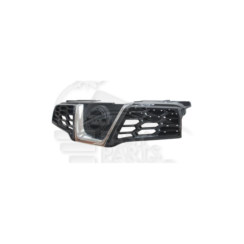 GRILLE DE CALANDRE AVEC MOULURE CHROMEE pour NISSAN QASHQAI