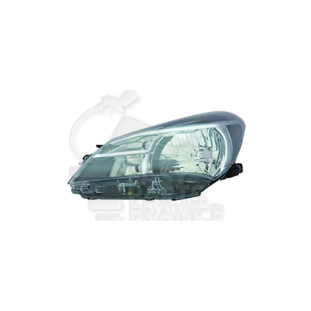 PHARE OPTIQUE GAUCHE H4 W21/5W ÉLECTRIQUE SANS MOTEUR SAUF HYBRID pour TOYOTA YARIS
