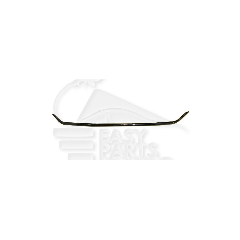 MOULURE DE PARE-CHOC ARRIÈRE CENTRALE CHROMEE MODÈLE AVANTGARDE/ELEGANCE pour MERCEDES CLASSE E - W212 - W213