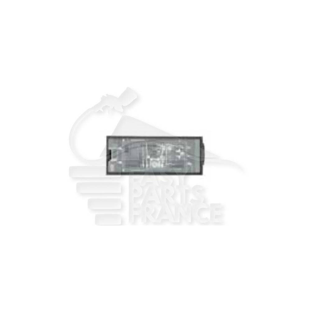 FEU DE PLAQUE ARRIÈRE pour OPEL VIVARO