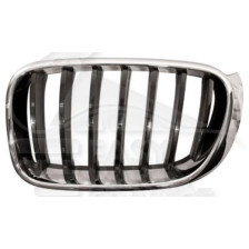 GRILLE DE CALANDRE AVG CHROMEE - NOIRE 