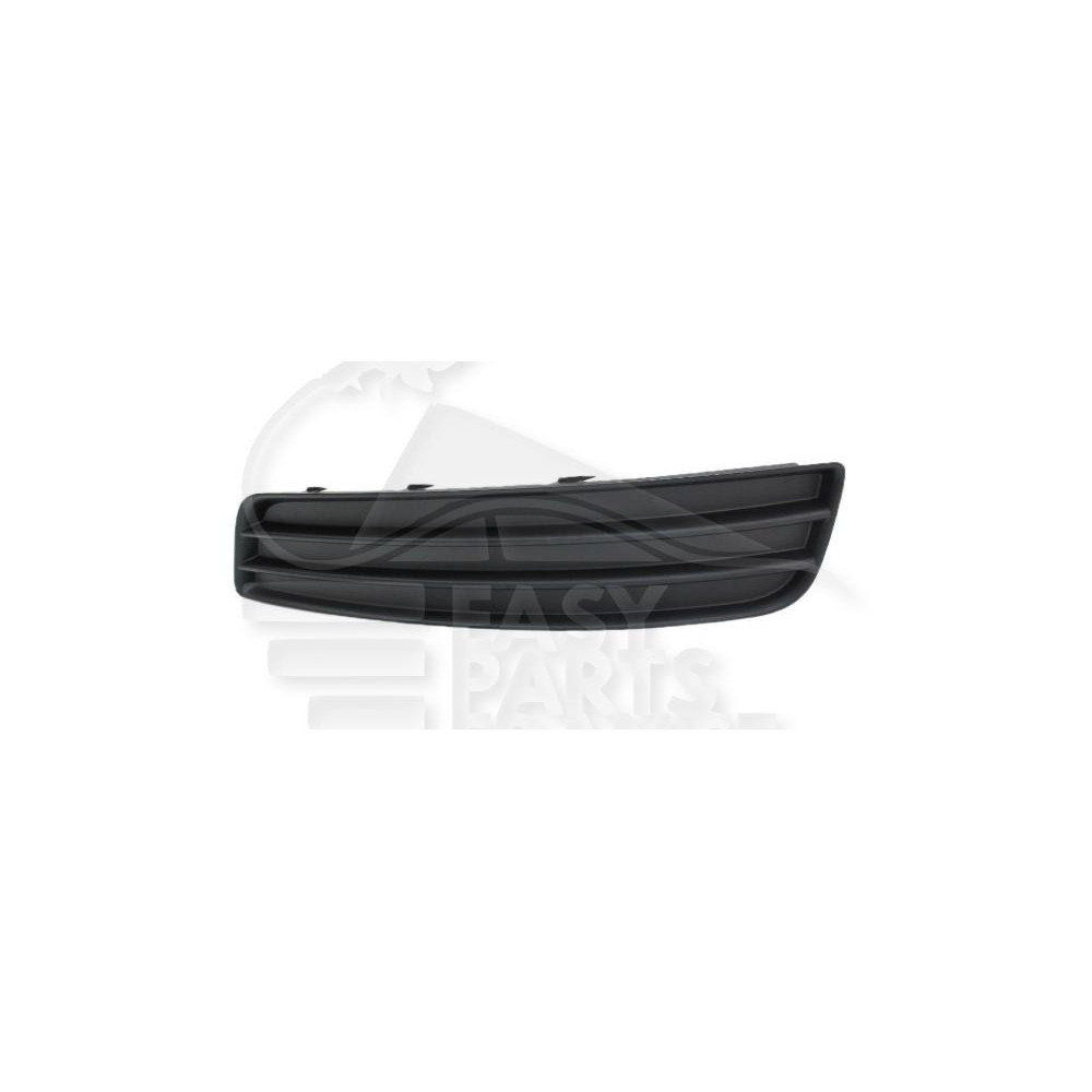GRILLE DE PARE-CHOC AVANT-GAUCHE FERMEE NOIRE pour AUDI A3