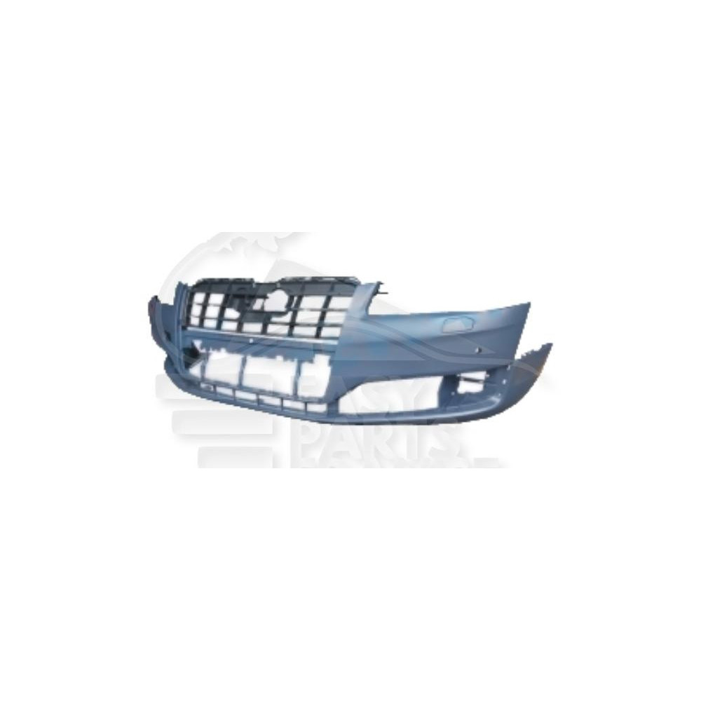 PARE-CHOC AVANT A PEINDRE AVEC EMPLACEMENT LAVE PHARE et PACKONTROL pour AUDI A8