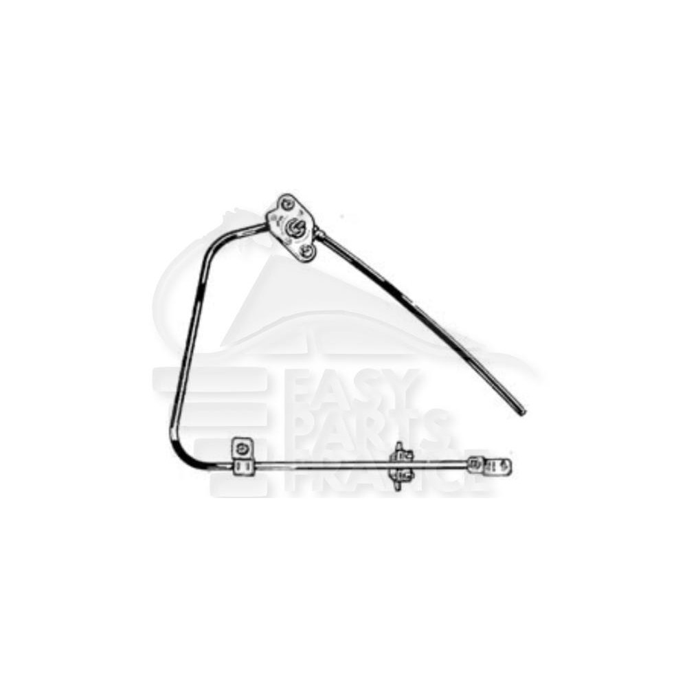 LEVE VITRE AVANT-DROIT MANUEL pour FIAT PANDA