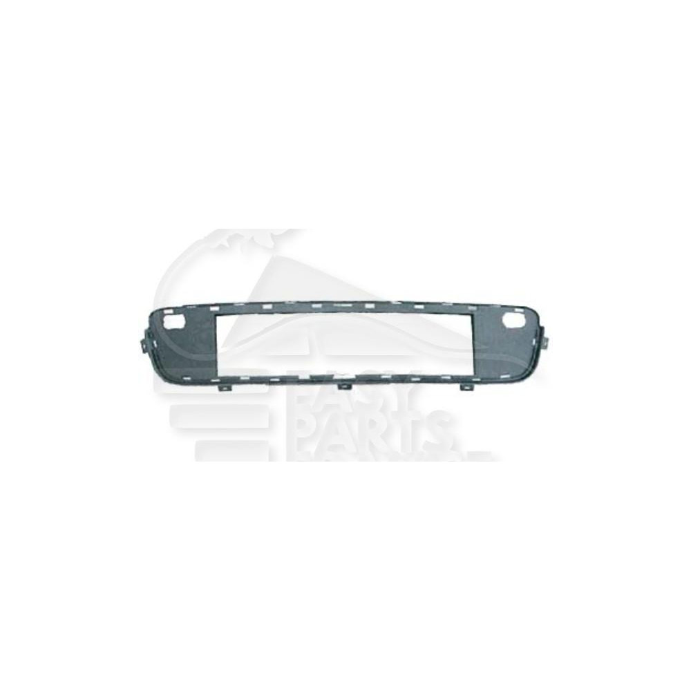 SUPPORT DE GRILLE DE PARE-CHOC AVANT INFÉRIEUR CENTRALE NOIRE pour BMW X5