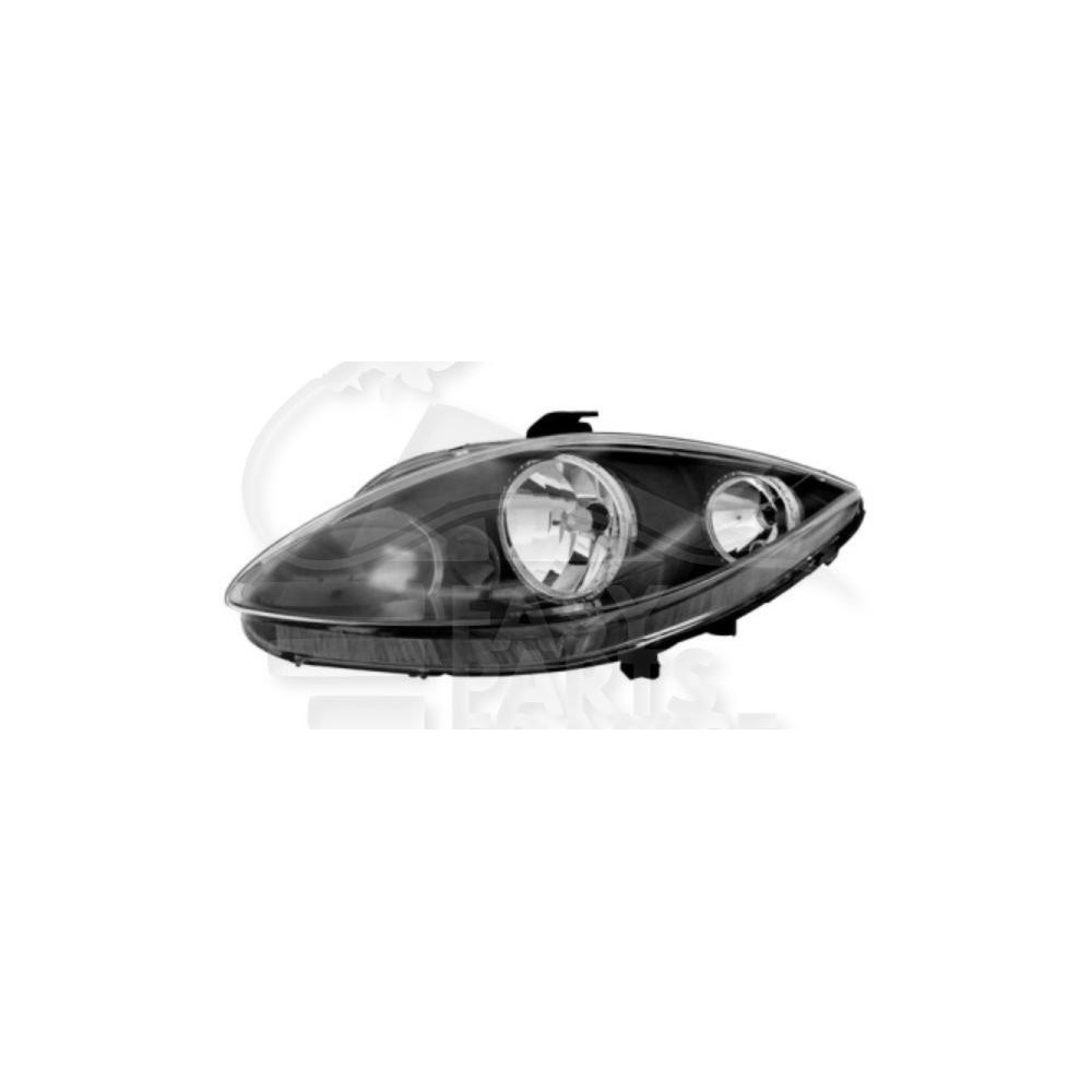 PHARE OPTIQUE GAUCHE H7+H1 ÉLECTRIQUE SANS MOTEUR pour SEAT LEON
