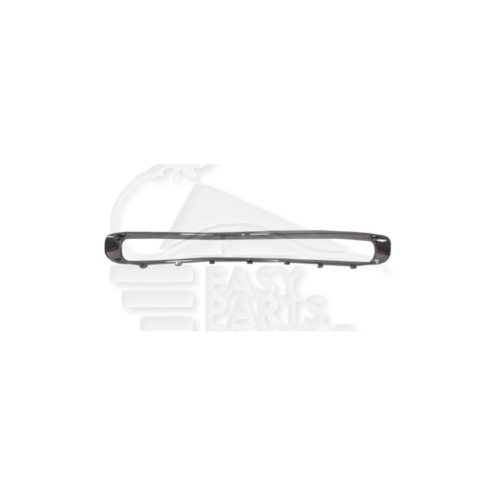 MOULURE CHROME DE GRILLE DE PARE-CHOC AVANT CENTRALE pour MINI /