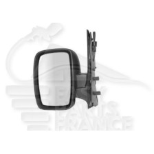 RÉTROVISEUR GAUCHE A CABLE SIMPLE GLACE NOIR pour FIAT SCUDO