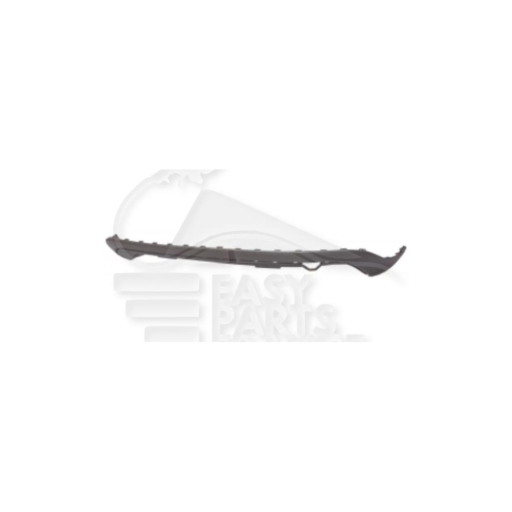 SPOILER DE PARE-CHOC ARRIÈRE NOIR pour MERCEDES CLASSE GLA - X156