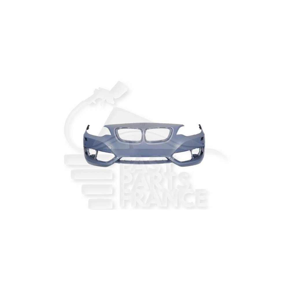 PARE-CHOC AVANT A PEINDRE AVEC LAVE PHARE - AVEC PACKONTROL - SANS PARK ASSIST AVEC CAMERA pour BMW S2
