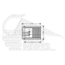 RADIATEUR DE CHAUFFAGE TOUS TYPES pour HYUNDAI TUCSON