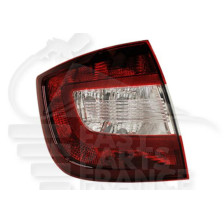 FEU ARRIÈRE-GAUCHE FOND NOIR pour SKODA RAPID