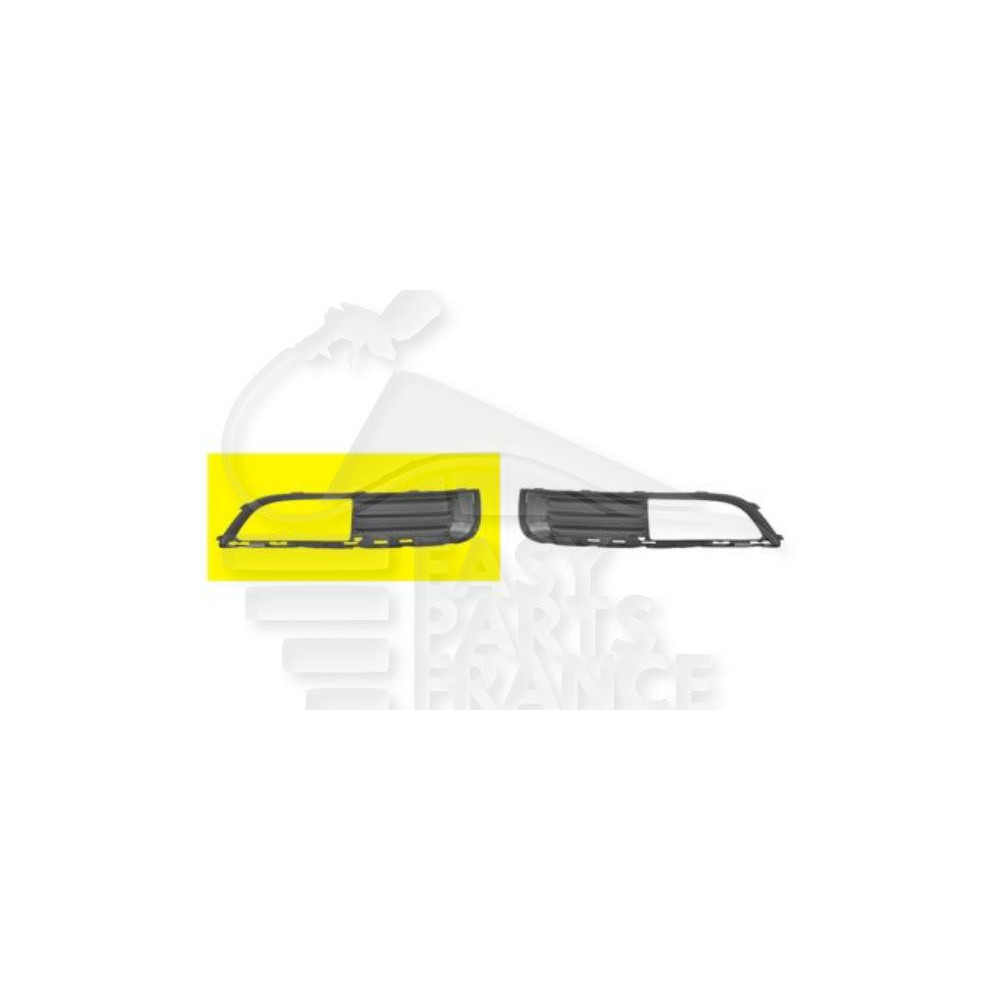 GRILLE DE PARE-CHOC AVANT-DROIT AVEC EMPLACEMENT ANTI-BROUILLARD pour OPEL INSIGNIA