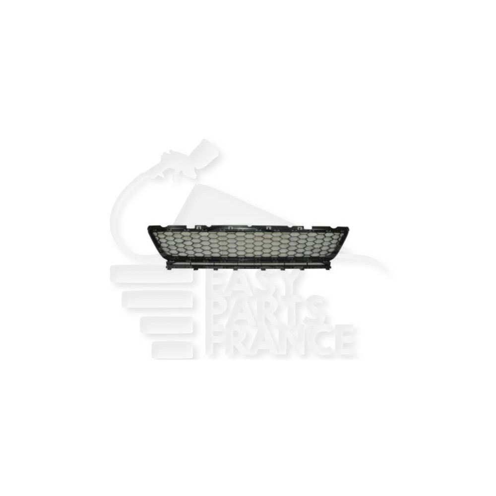 GRILLE CENTRALE DE PARE-CHOC AVANT NOIRE pour VOLKSWAGEN GOLF