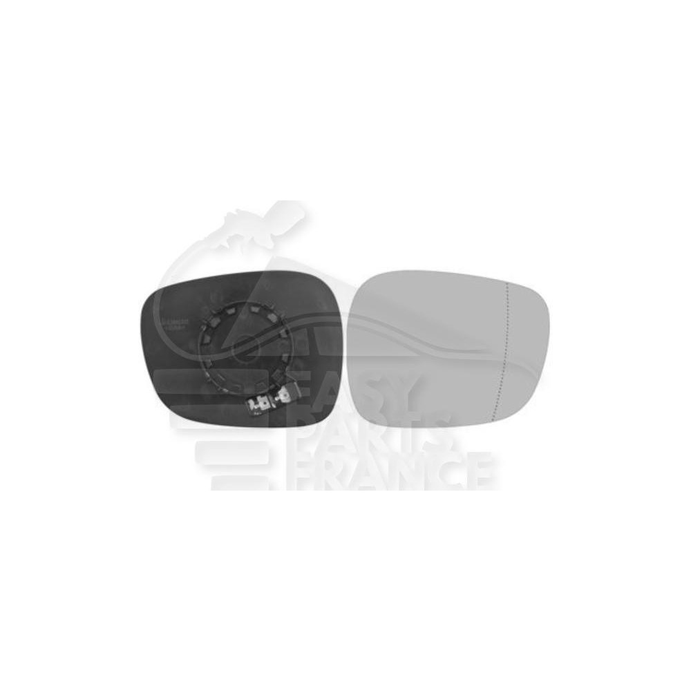 GLACE DE RÉTROVISEUR GAUCHE ASPHERIQUE CHAUFFANT pour BMW X3