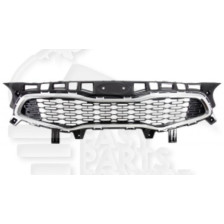 GRILLE DE CALANDRE NOIRE A/CADRE CHROME 