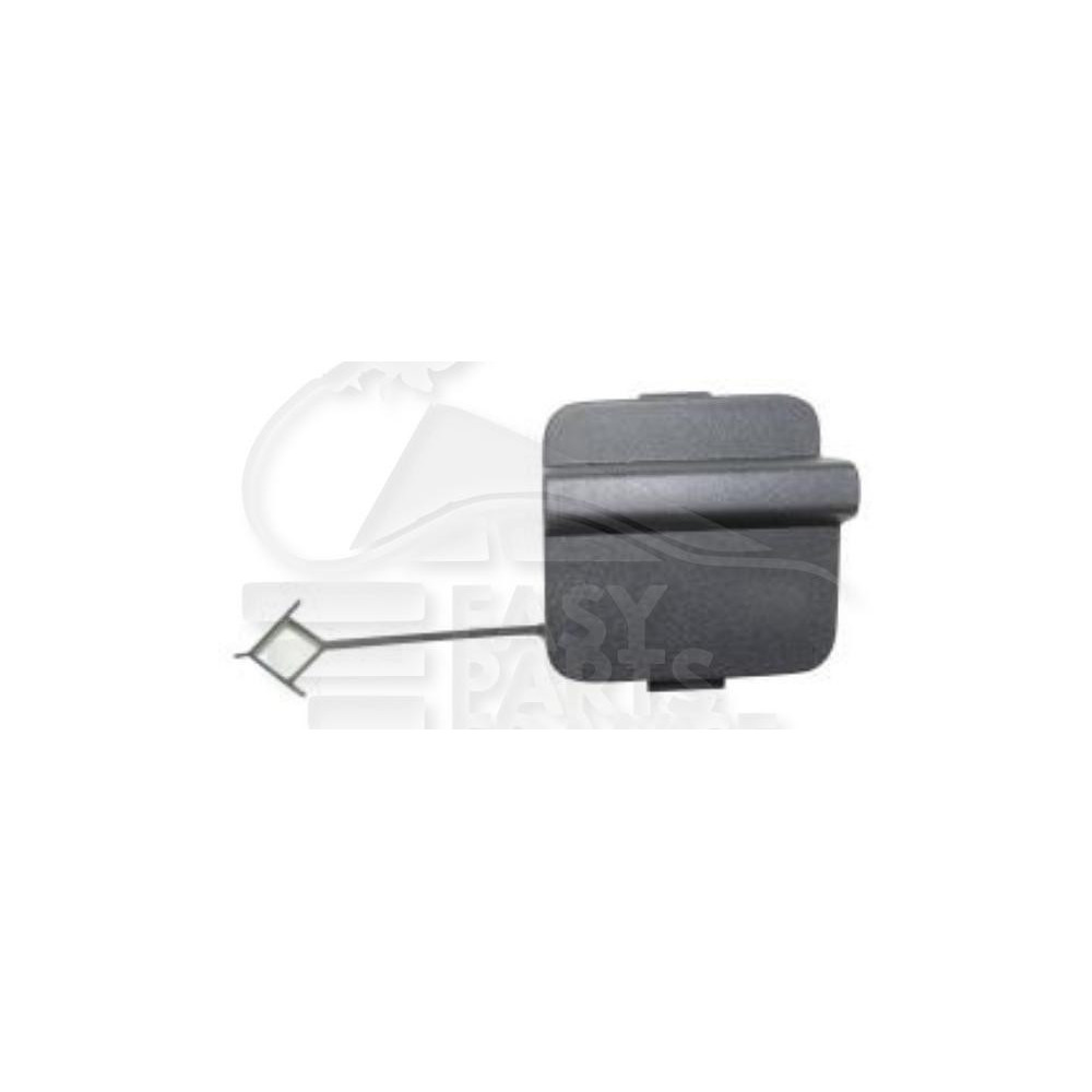CACHE CROCHET DE PARE-CHOC AVANT NOIR pour VOLKSWAGEN CRAFTER