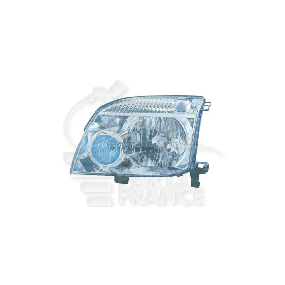 PHARE OPTIQUE GAUCHE H4 ÉLECTRIQUE AVEC MOTEUR pour NISSAN X TRAIL