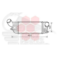 ECHANGEUR 2.0 HDI 07/10 → MOT RHR DW10BTED4 / RHF DW10BTED4 299 X 155 X 81 