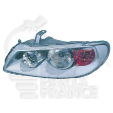 PHARE OPTIQUE GAUCHE H7+H7 ÉLECTRIQUE SANS MOTEUR FOND CHROME pour NISSAN ALMERA