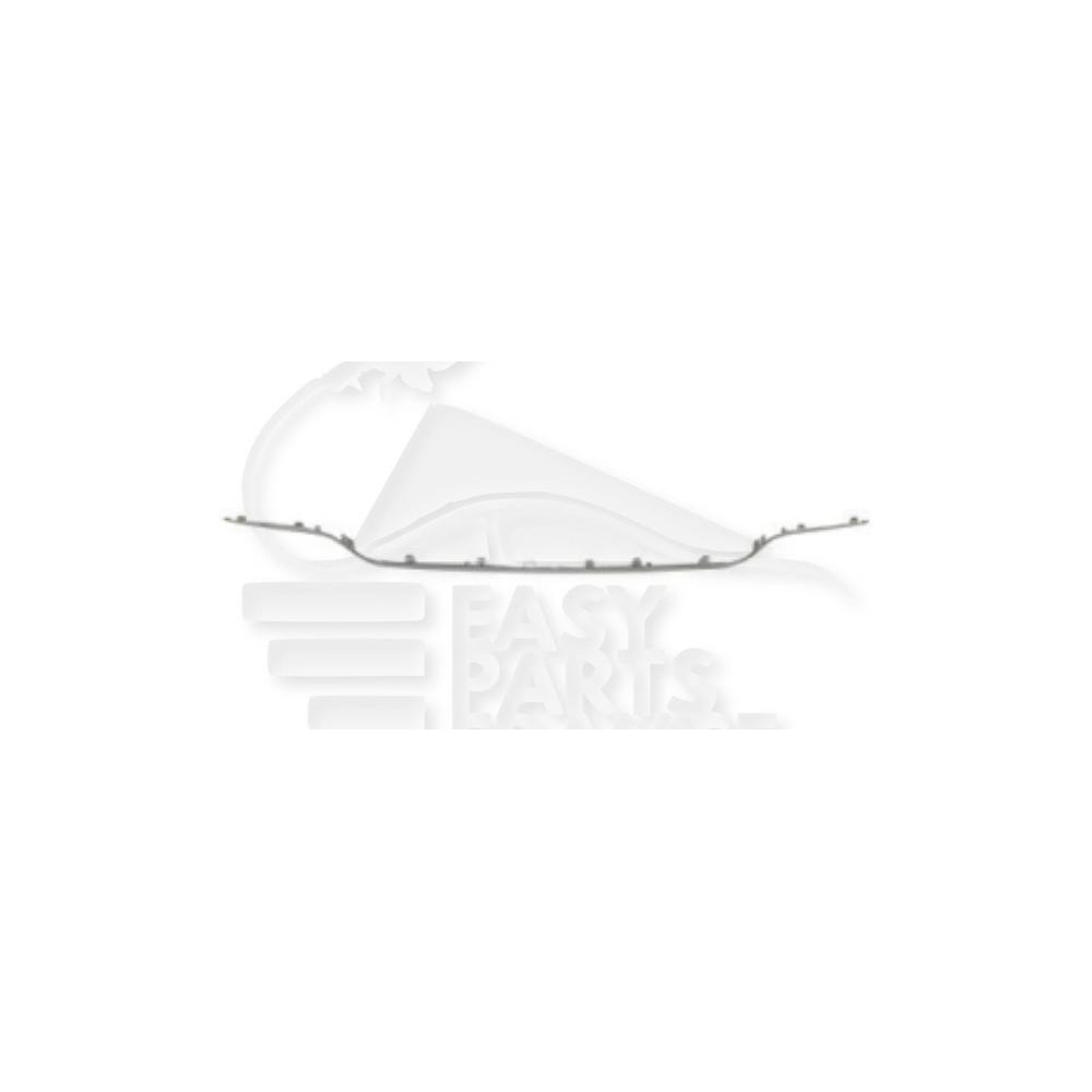 MOULURE CENTRALE DE PARE-CHOC ARRIÈRE INFÉRIEUR CHROMEE 4 PORTES pour MERCEDES CLASSE E - W212 - W213