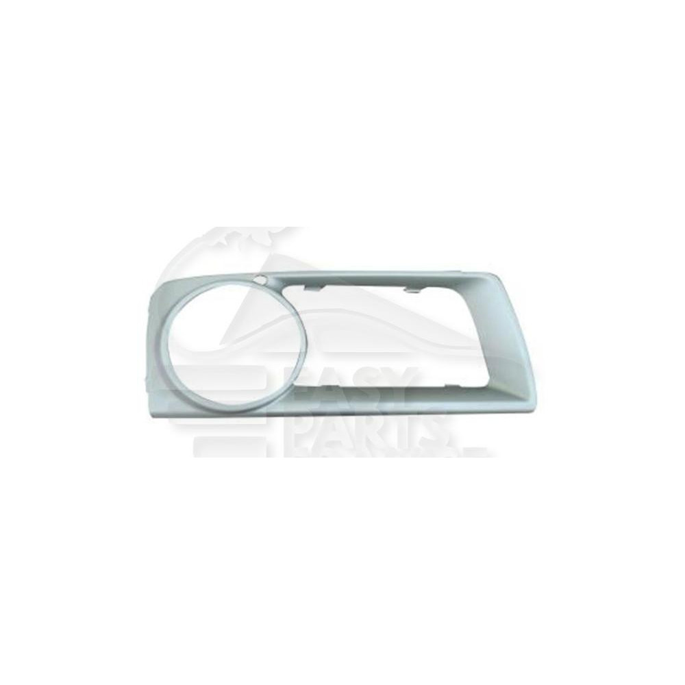 GRILLE DE PARE-CHOC AVANT-DROIT AVEC EMPLACEMENT ANTI-BROUILLARD PEINTE GRISE pour BMW X6