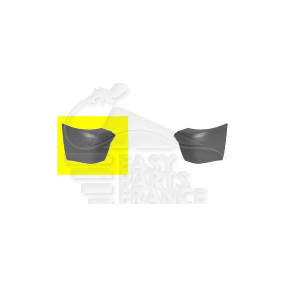 CROSSE DE PARE-CHOC ARRIÈRE-DROIT NOIRE pour FORD TRANSIT CONNECT