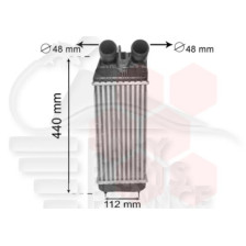 ECHANGEUR TOUS TYPES → 05/14 300 X 155 X 80 pour CITROEN C3