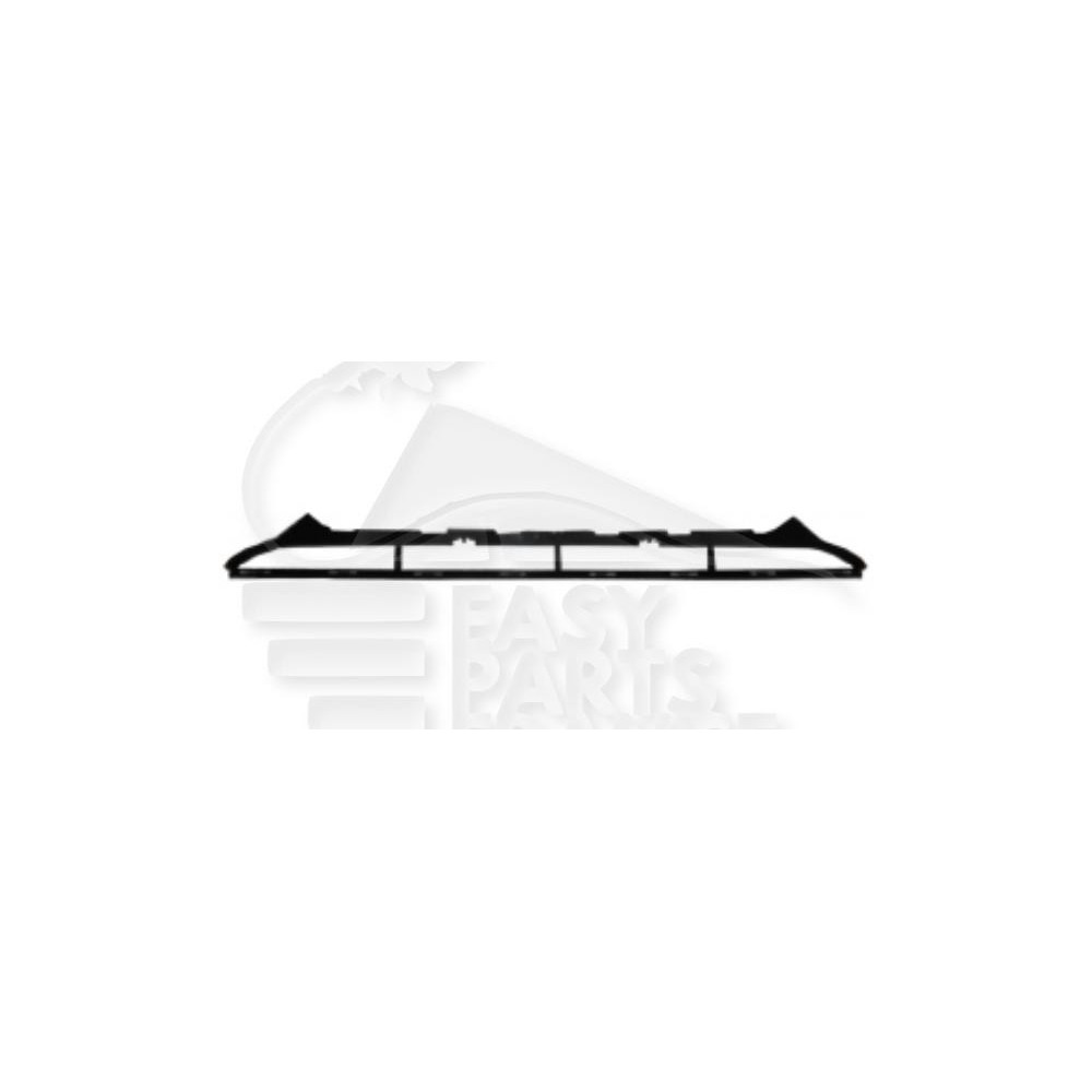 GRILLE CENTRALE DE PARE-CHOC AVANT INFÉRIEUR NOIRE pour AUDI A4