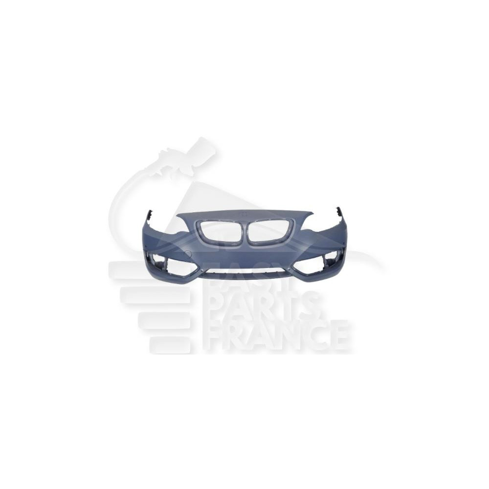 PARE-CHOC AVANT A PEINDRE SANS LAVE PHARE - AVEC PACKONTROL - SANS PARK ASSIST SANS CAMERA pour BMW S2