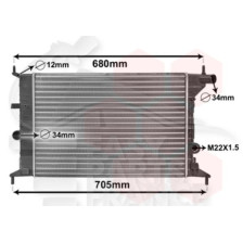 RADIA 1.6/1.8/2.0 S/CLIM BM 540 X 377 X 24 