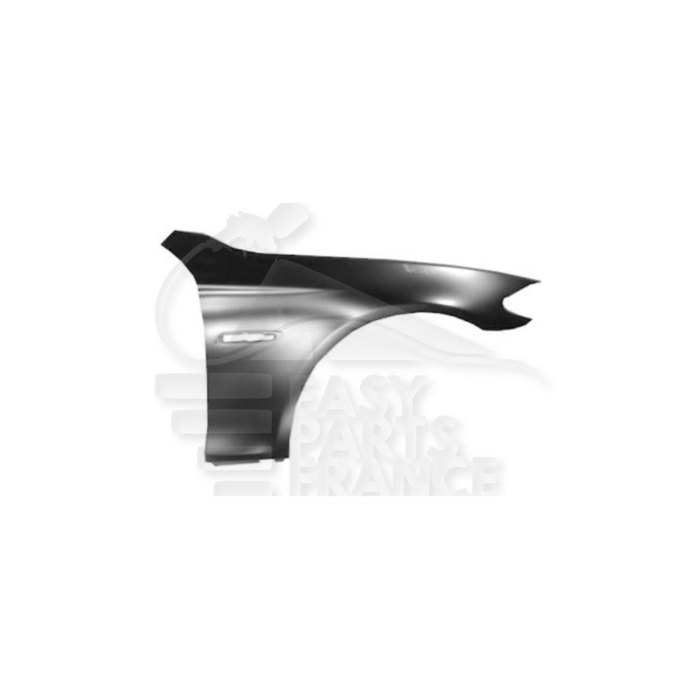 AILE AVANT-DROIT AVEC EMPLACEMENT FEU ACIER pour BMW S5 E60