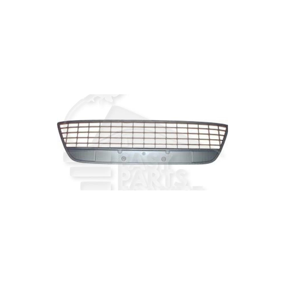 GRILLE CENTRALE DE PARE-CHOC AVANT NOIRE AVEC MOULURE CHROMEE pour FORD MONDEO