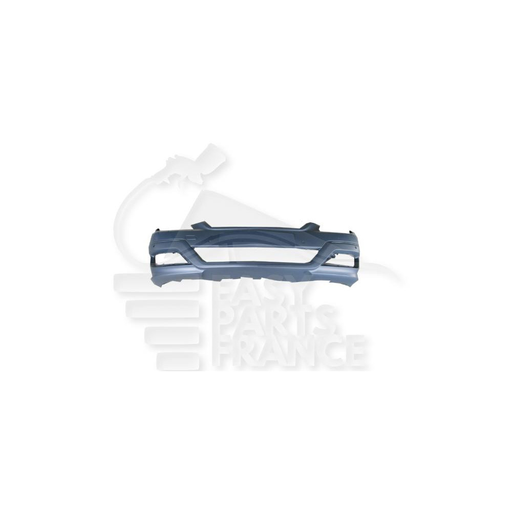 PARE-CHOC AVANT A PEINDRE AVEC LAVE PHARE et PACKONTROL SANS EMPLACEMENT MOULURES pour MERCEDES CLASSE B - W245
